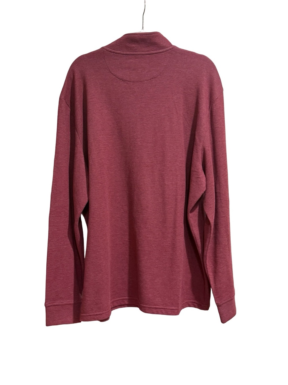 🌟 NWT Vineyard Vines Men's Saltwater Quarter-Zip Pullover Crimson XXL - Picture 10 of 14